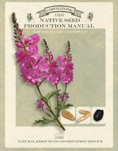 Native Seed Production Manual for the Pacific Northwest